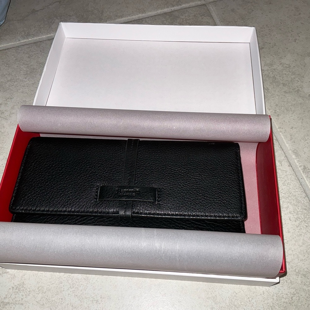 Hammitt Black Leather Wallet